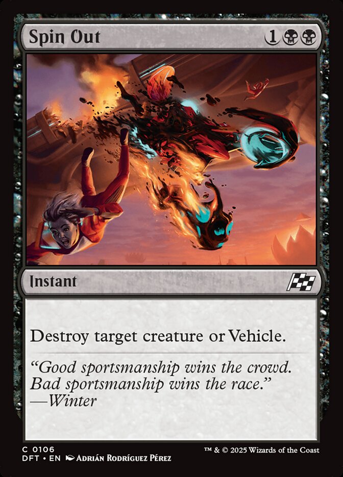 Card Scan of Spin Out | DFT