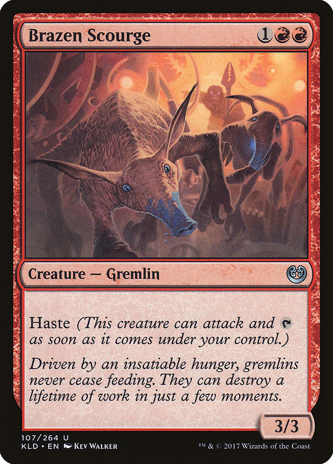 Card Scan of Brazen Scourge | KLD