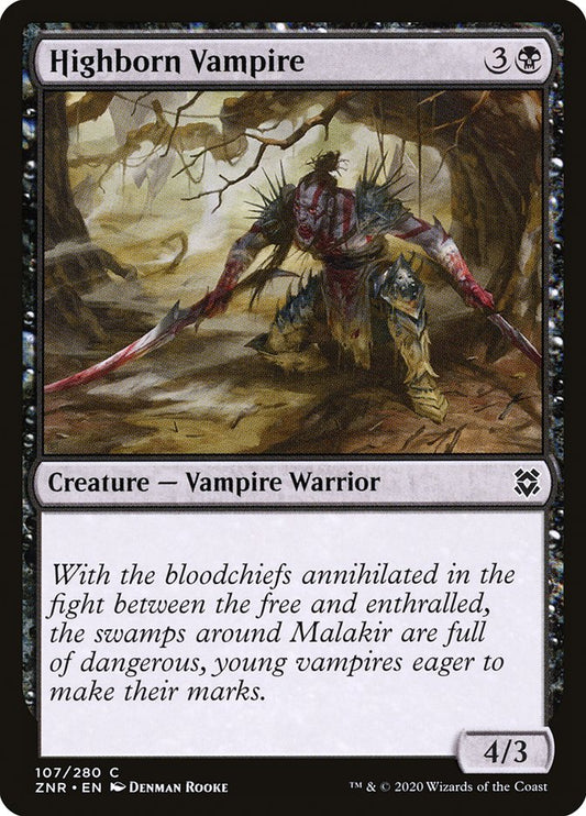 Highborn Vampire | ZNR