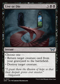 Card Scan of Live or Die | DSK