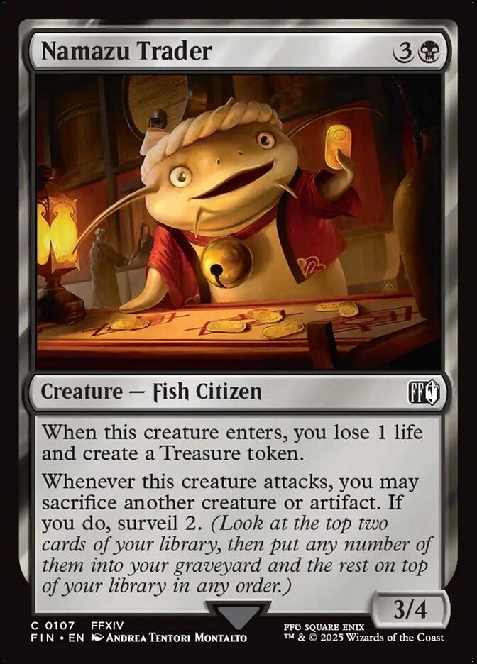 Card Scan of Namazu Trader | FIN