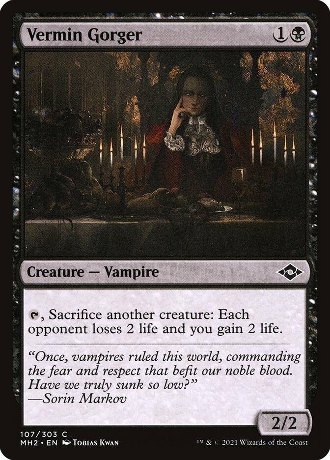 Card Scan of Vermin Gorger | MH2