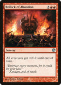 Card Scan of Rollick of Abandon | JOU