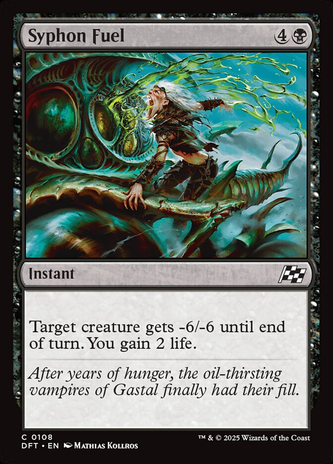 Card Scan of Syphon Fuel | DFT