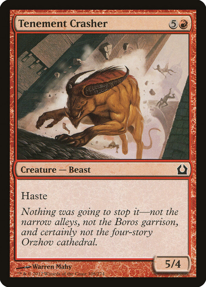 Card Scan of Tenement Crasher | RTR