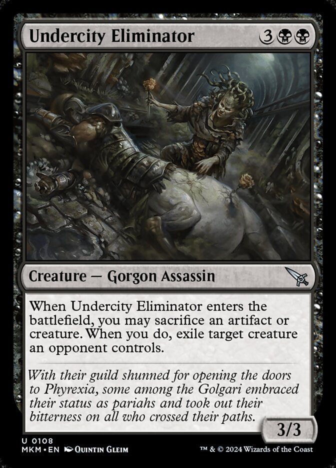 Card Scan of Undercity Eliminator | MKM