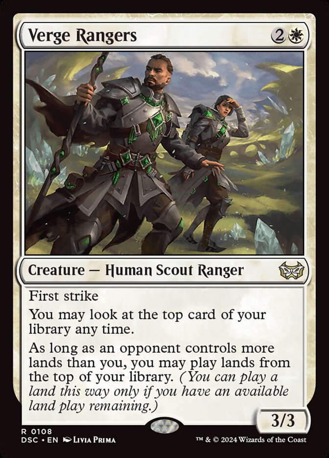 Card Scan of Verge Rangers | DSC