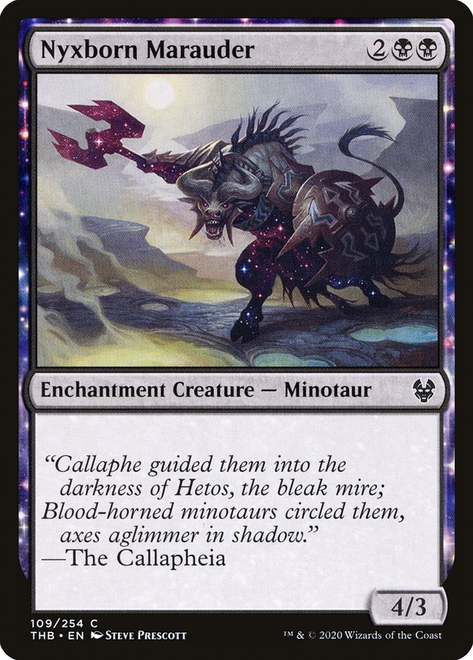 Card Scan of Nyxborn Marauder | THB