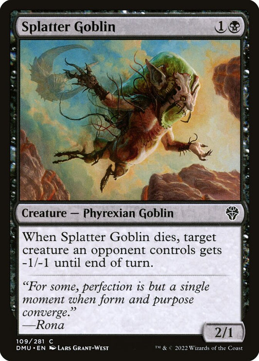 Splatter Goblin | DMU