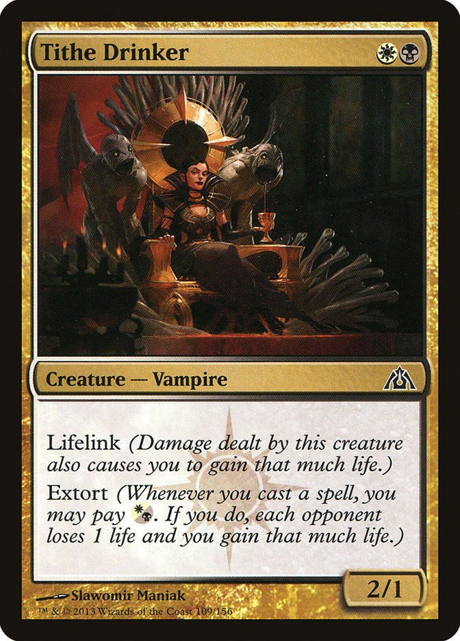 Card Scan of Tithe Drinker | DGM