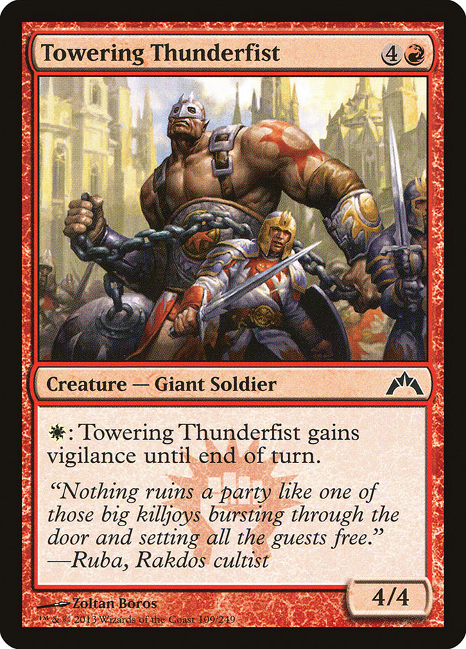 Towering Thunderfist | GTC