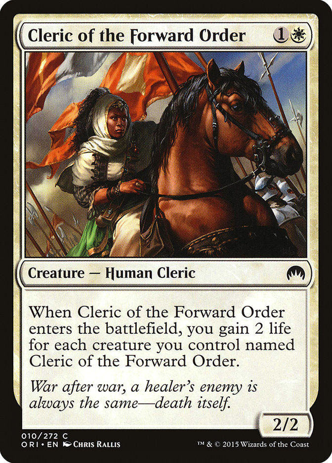 Cleric of the Forward Order | ORI