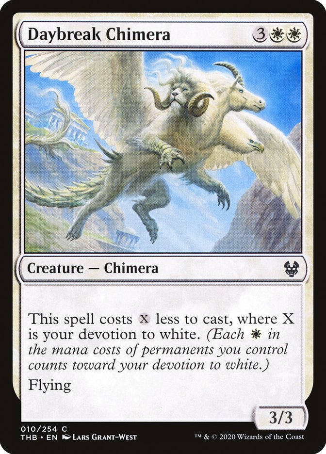 Card Scan of Daybreak Chimera | THB