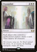 Card Scan of Depopulate | SNC