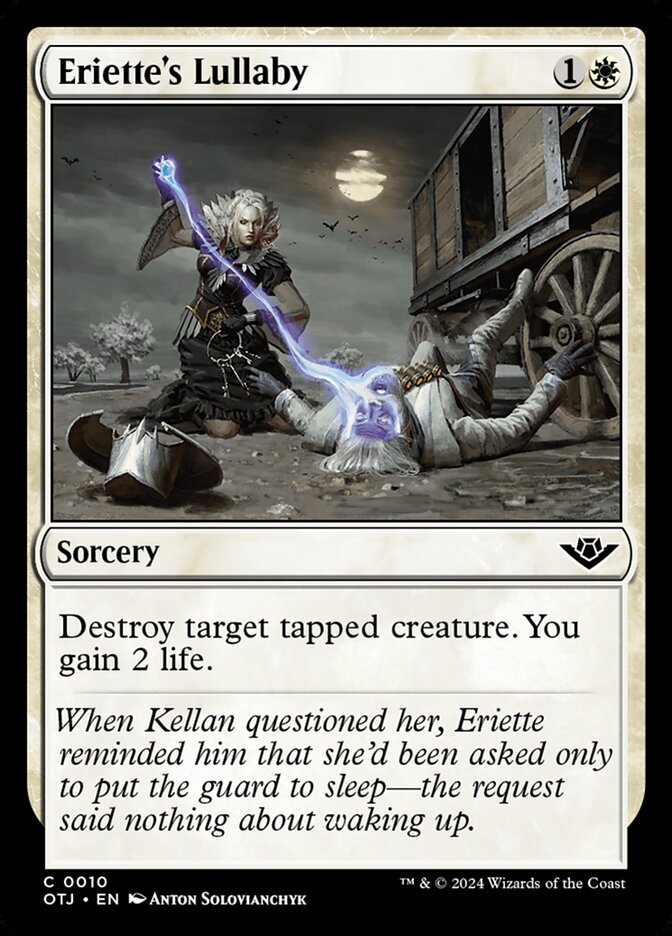 Card Scan of Eriette's Lullaby | OTJ
