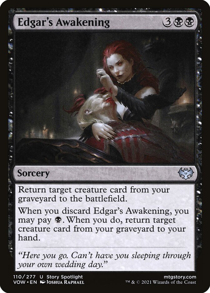 Card Scan of Edgar's Awakening | VOW