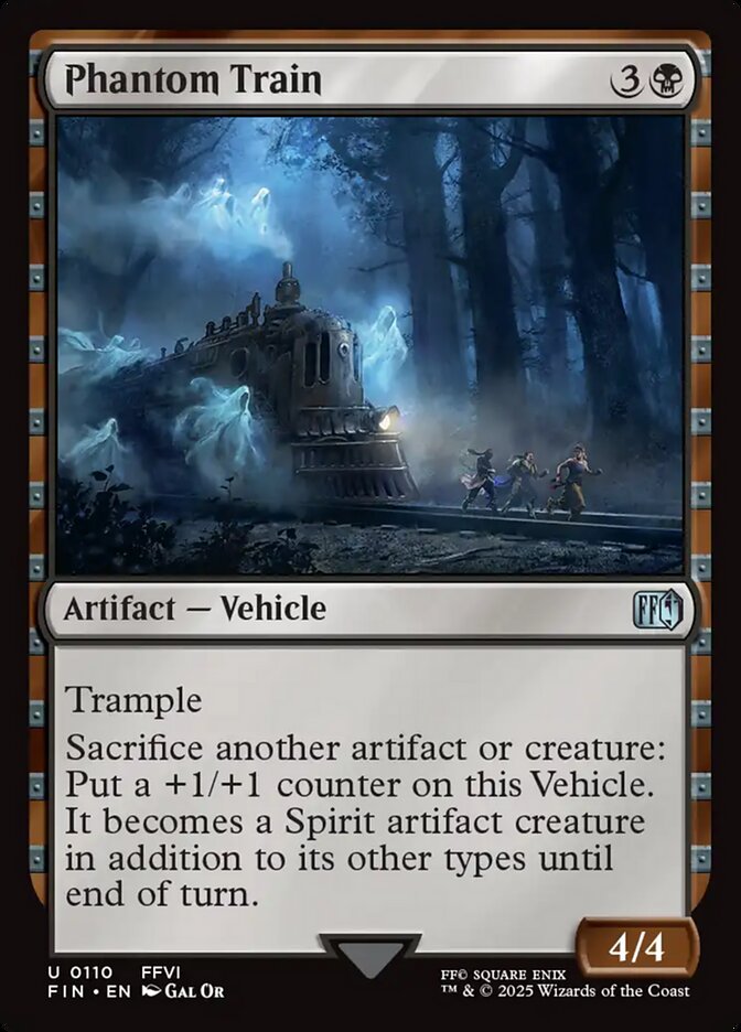 Card Scan of Phantom Train | FIN
