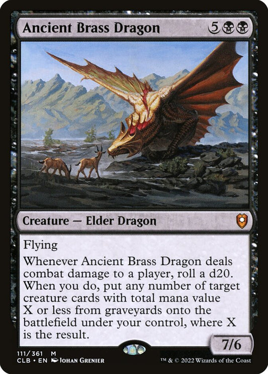 Ancient Brass Dragon | CLB