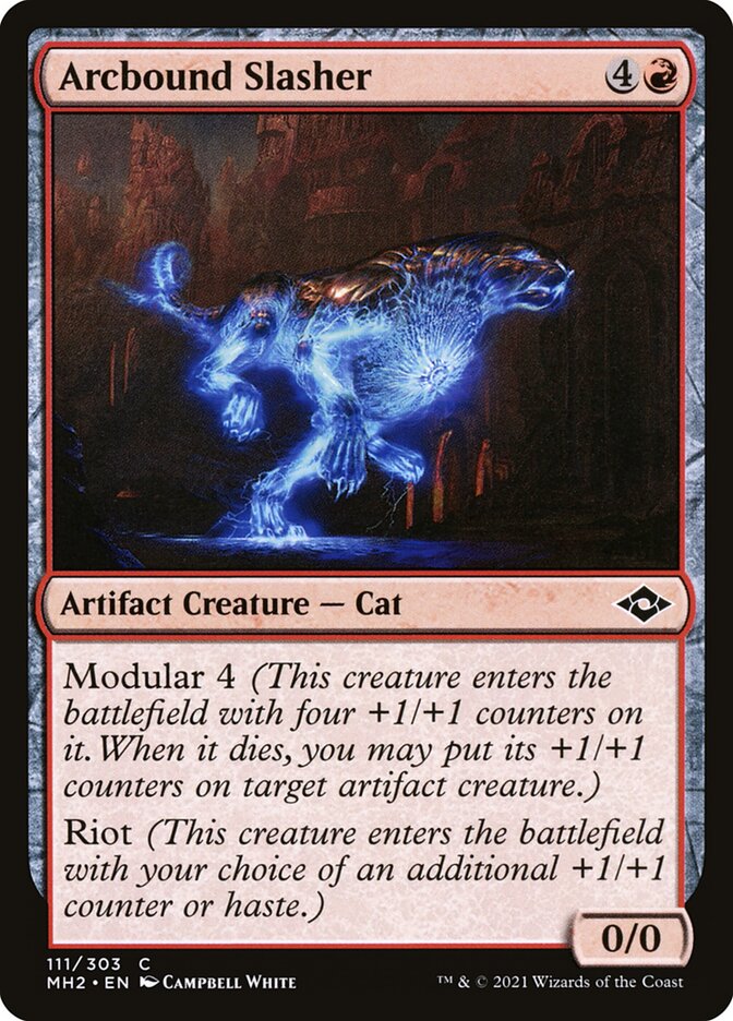 Card Scan of Arcbound Slasher | MH2
