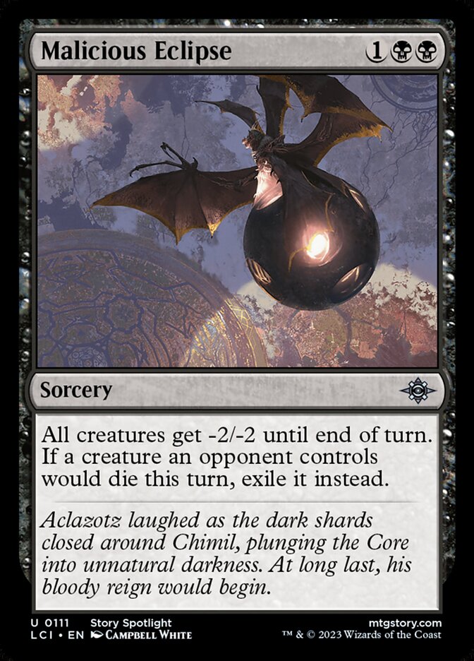 Card Scan of Malicious Eclipse | LCI
