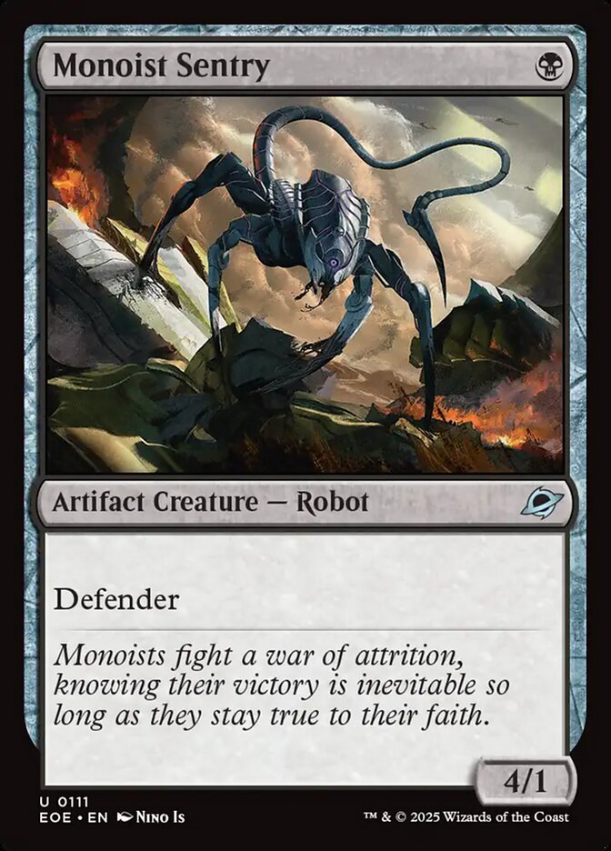 Monoist Sentry Card Scan