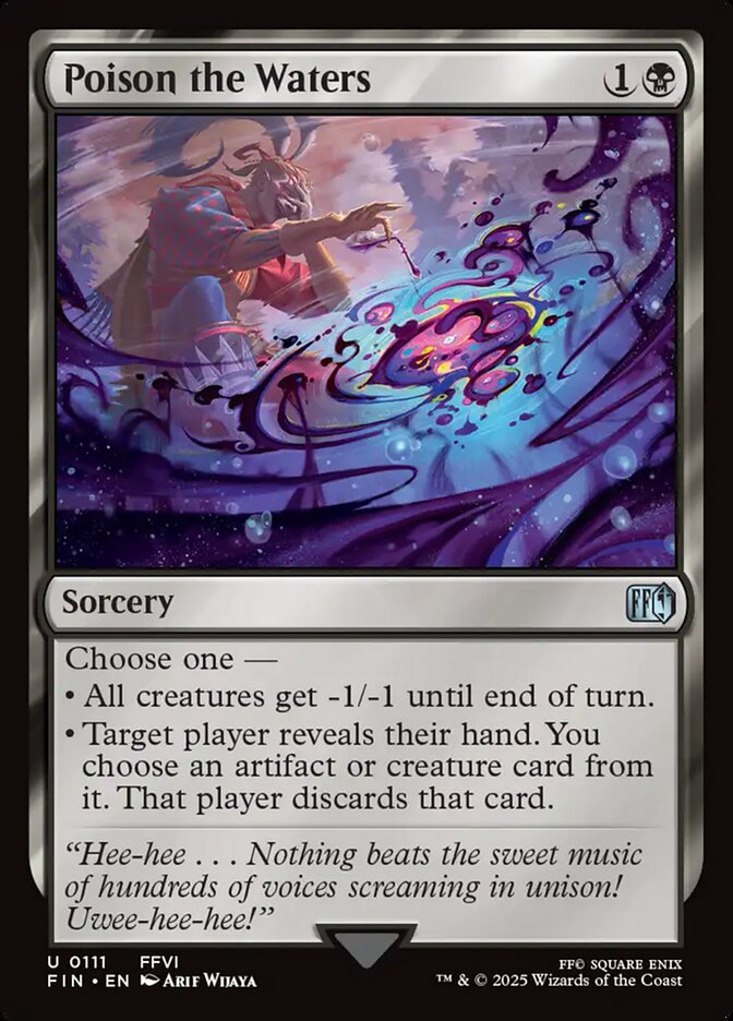 Card Scan of Poison the Waters | FIN