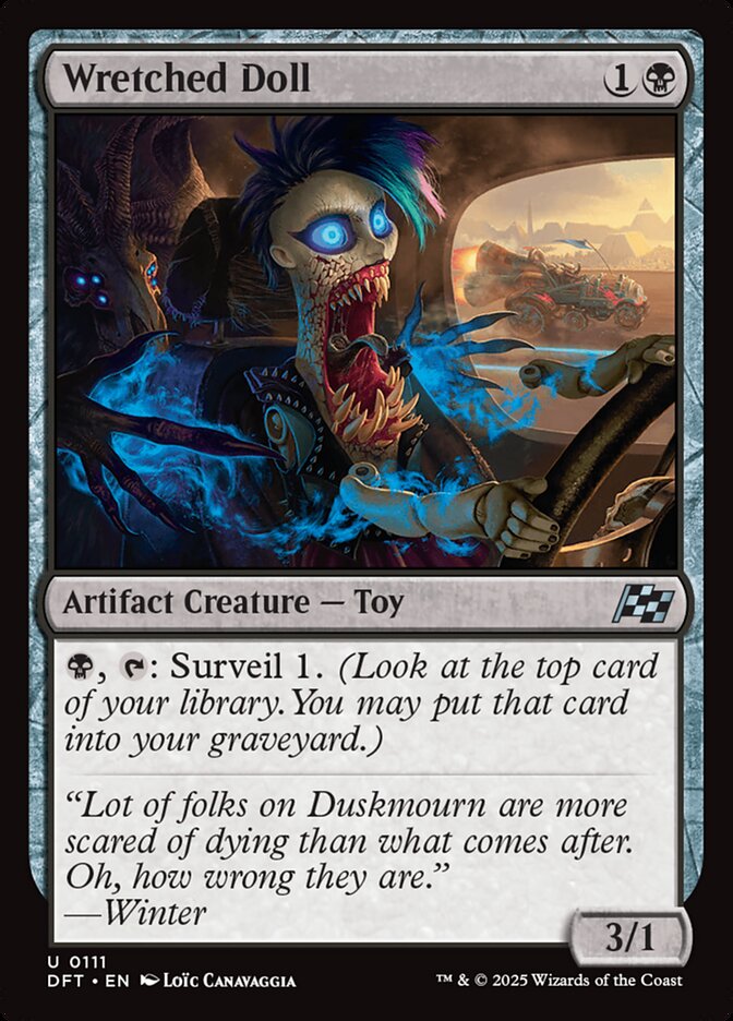 Card Scan of Wretched Doll | DFT