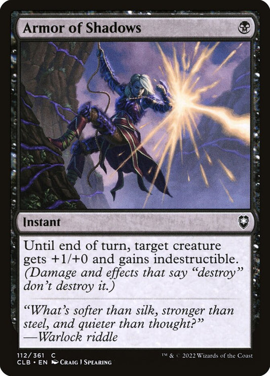 Armor of Shadows | CLB
