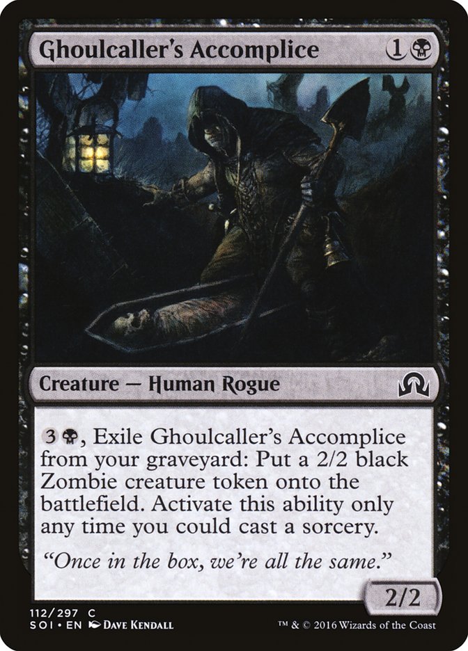 Card Scan of Ghoulcaller's Accomplice | SOI