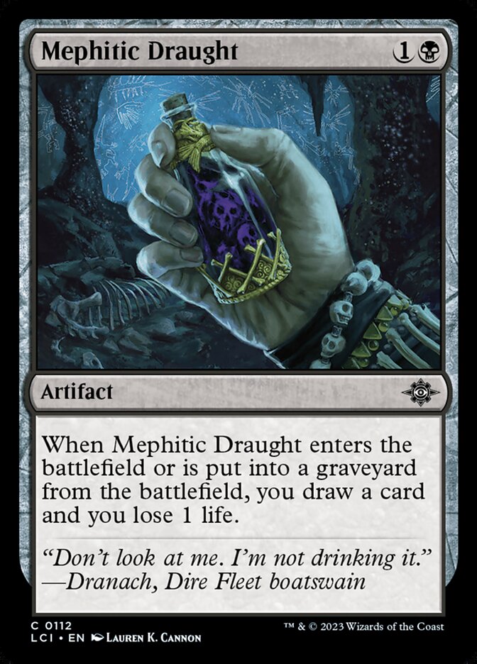 Card Scan of Mephitic Draught | LCI