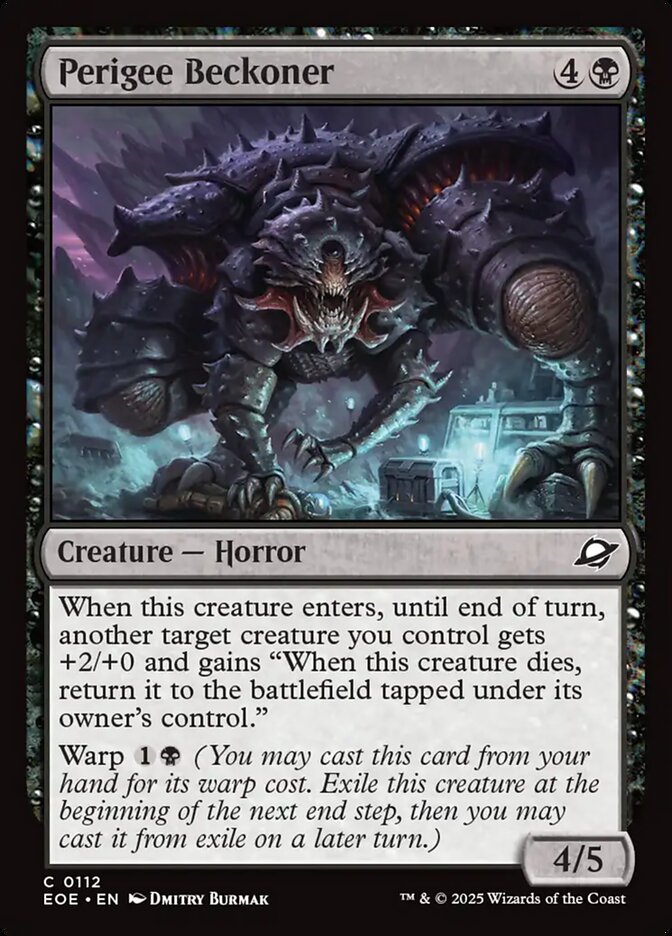 Perigee Beckoner Card Scan
