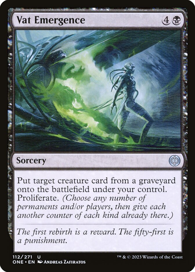 Card Scan of Vat Emergence | ONE
