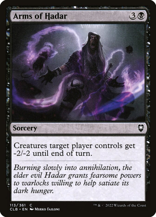 Arms of Hadar | CLB