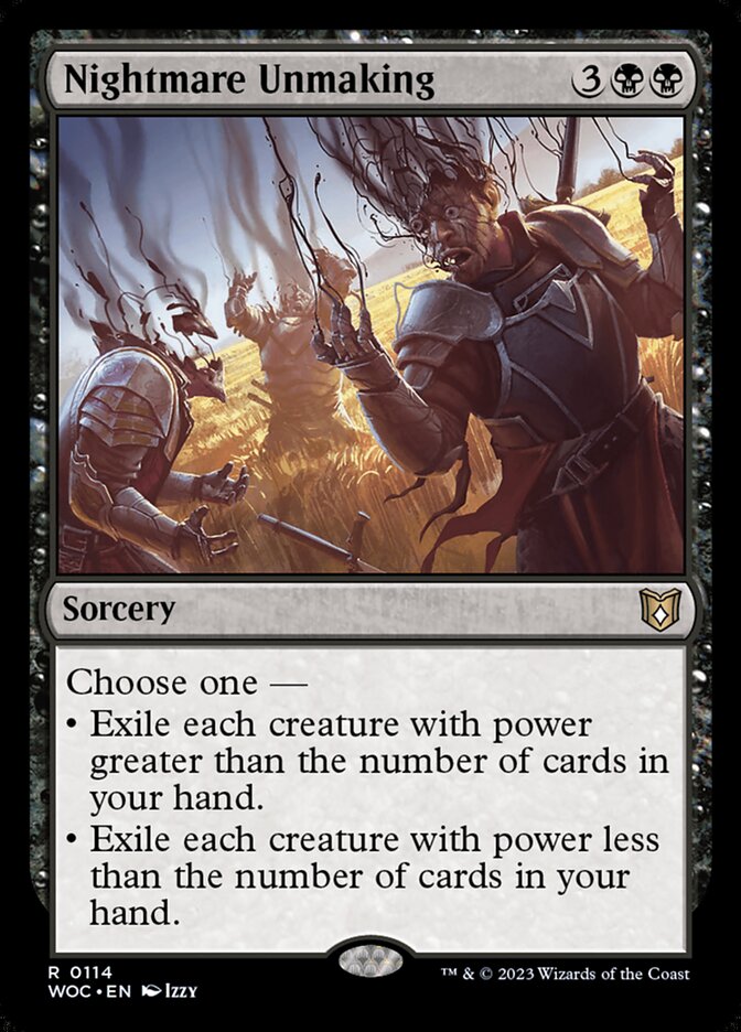 Nightmare Unmaking Card Scan