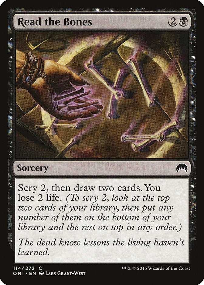 Read the Bones | ORI
