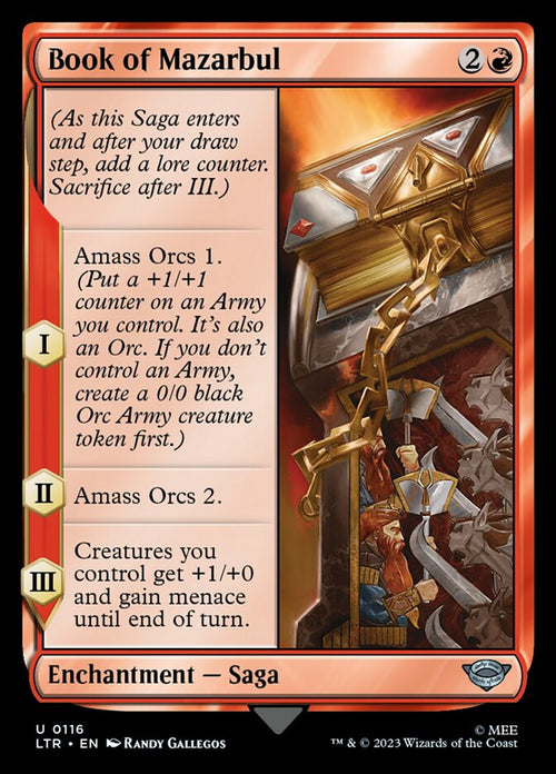 Card Scan of Book of Mazarbul | LTR