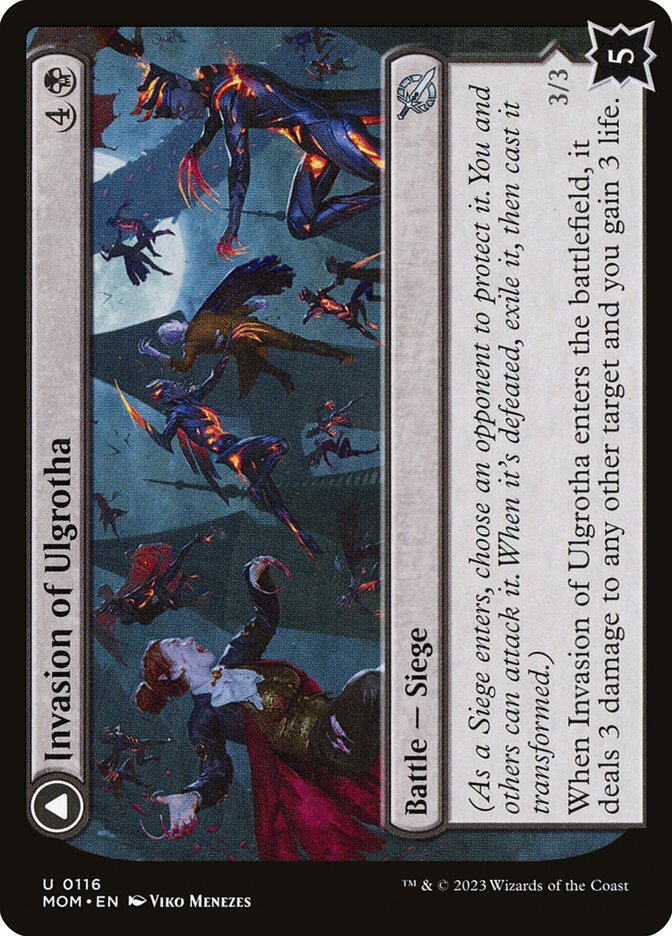 Card Scan of Invasion of Ulgrotha // Grandmother Ravi Sengir | MOM