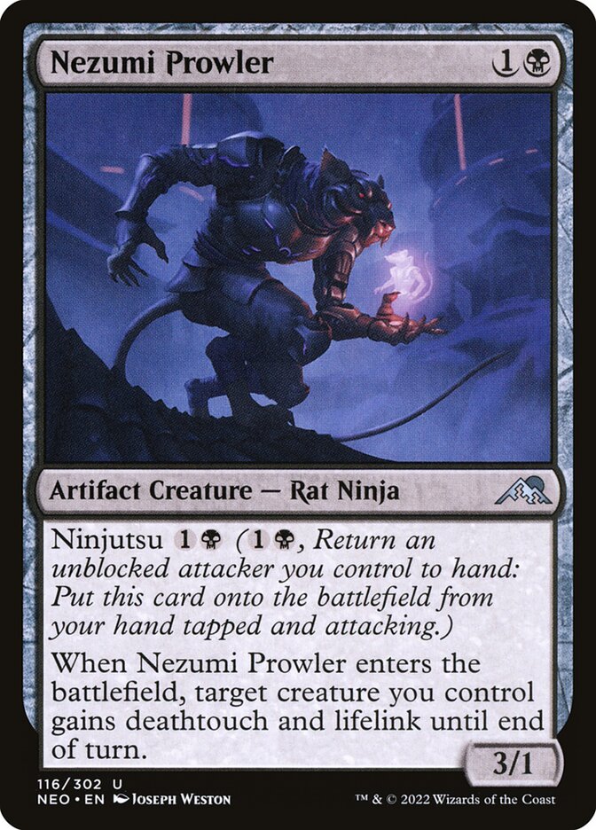 Card Scan of Nezumi Prowler | NEO