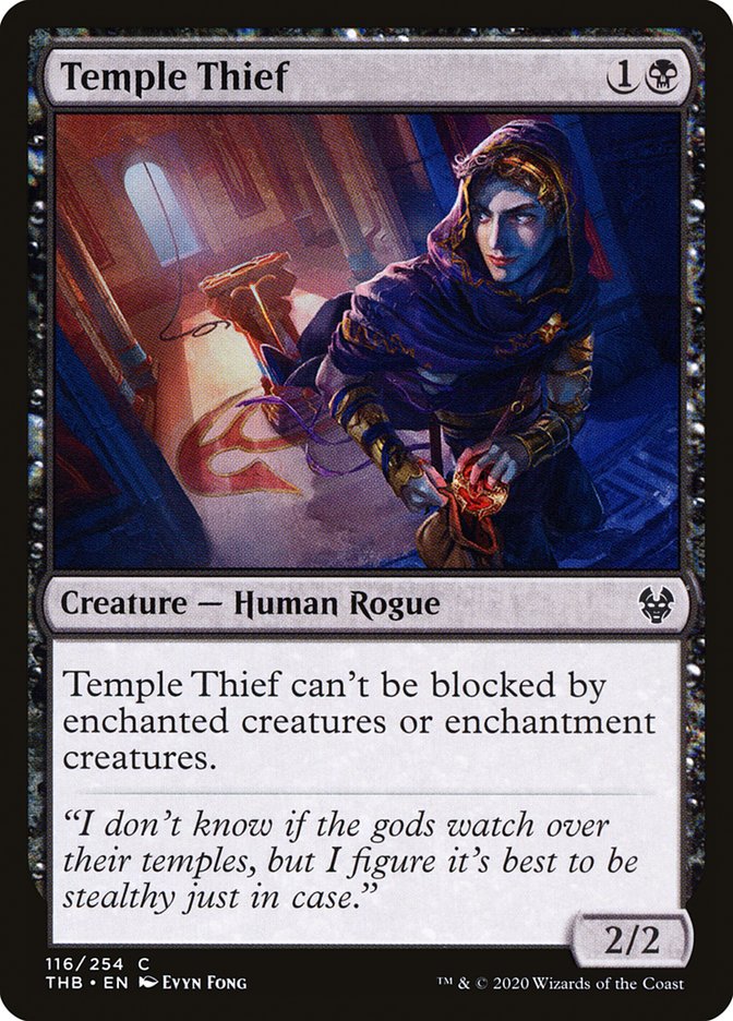 Card Scan of Temple Thief | THB