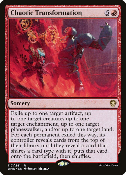 Card Scan of Chaotic Transformation | DMU