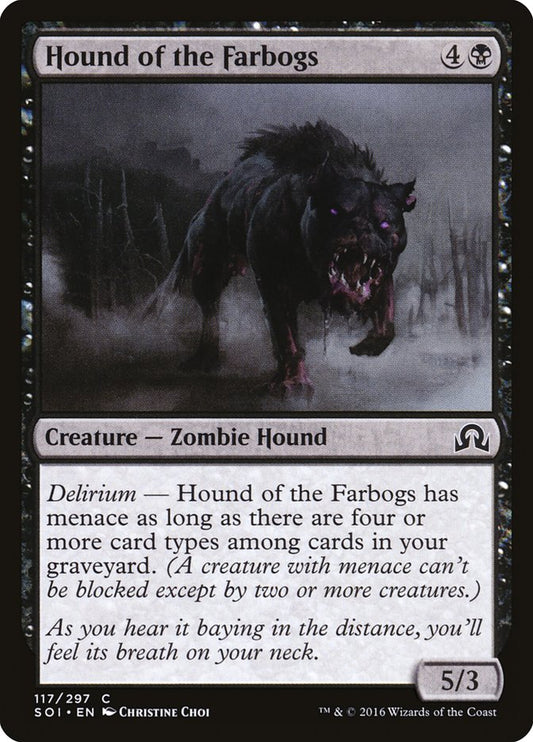 Card Scan of Hound of the Farbogs | SOI