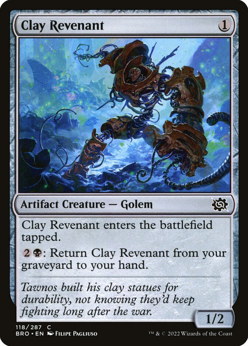 Card Scan of Clay Revenant | BRO