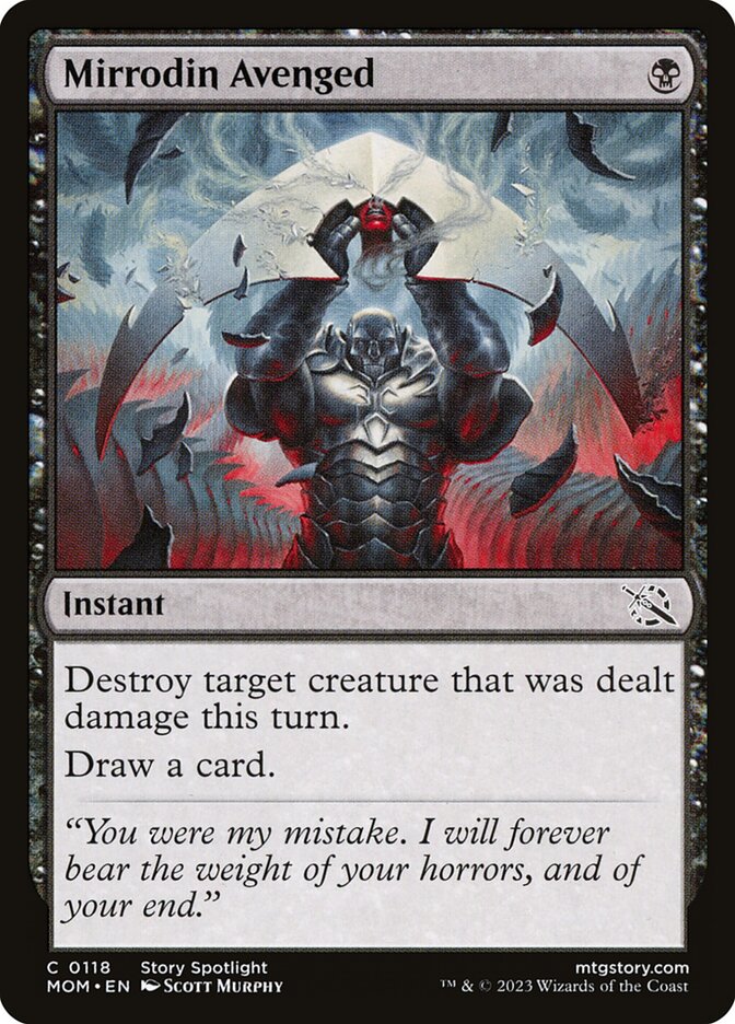 Card Scan of Mirrodin Avenged | MOM