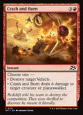 Card Scan of Crash and Burn | DFT