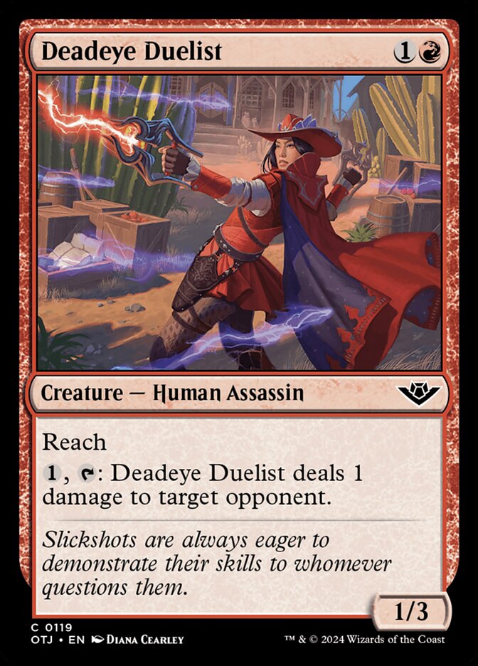 Card Scan of Deadeye Duelist | OTJ
