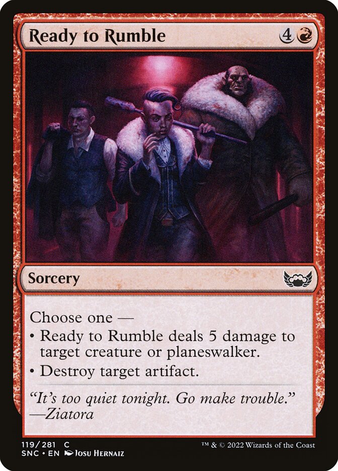 Ready to Rumble | SNC (Foil) - Card Scan