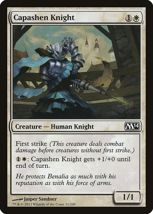 Card Scan of Capashen Knight | M14