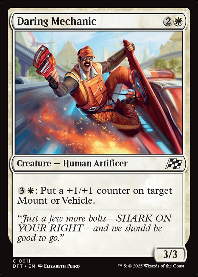 Card Scan of Daring Mechanic | DFT