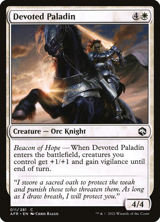 Devoted Paladin | AFR