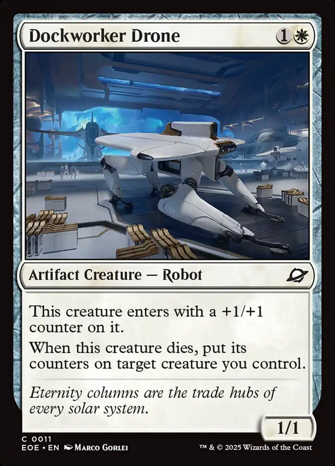 Dockworker Drone Card Scan